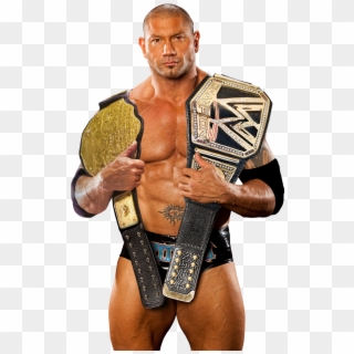 Batista Wwe Championship Png Download Image - Batista Wwe World Heavyweight Champion, Transparent Png