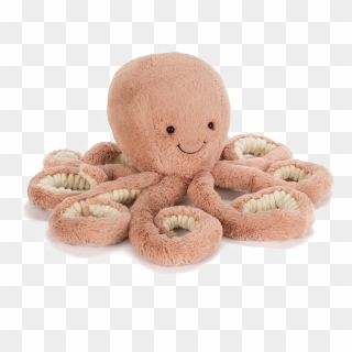 Octopus Toy Png Transparent Image - Jellycat Odell Octopus, Png Download