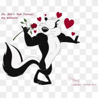 Pitu Le Pew By Ferryqueen - Happy Valentine's Pepe Le Pew Valentine, HD Png Download