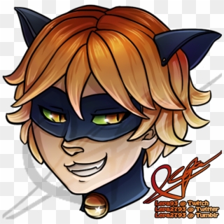 Cat Noir Attacking transparent PNG - StickPNG