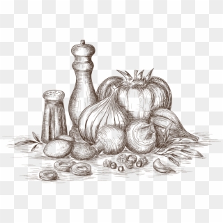 Spices - Sketch Spices Png, Transparent Png