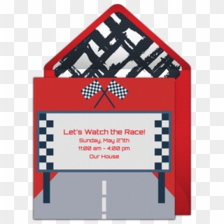 Racing Flags Online Invitation - Printing, HD Png Download
