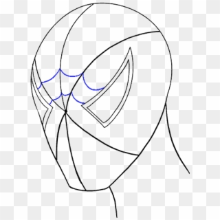 Drawn Mask Spiderman - Sketch, HD Png Download