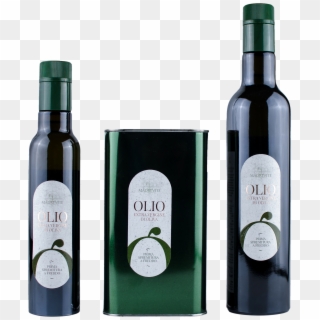 Olio 3 Prodotti Png - Wine Bottle, Transparent Png