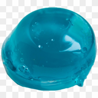 Slim Jello Blue Aesthetic Tumblr - Aesthetic Slime Transparent Background, HD Png Download