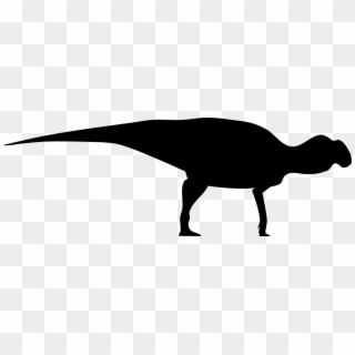 File - Gryposaurus Silhouette - Svg - Edmontosaurus Silhouette, HD Png Download