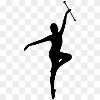 Clipart Silhouette Big Image Png - Majorette Png, Transparent Png ...