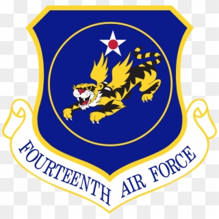 Modern Usaf 14th Air Force Insignia - Us Air Forces Africa, HD Png Download
