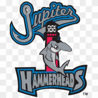 Jupiter Hammerheads Milb Teams, Famous Sports, Jupiter - Jupiter Hammerheads Logo, HD Png Download