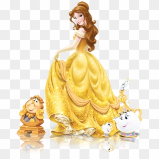 Princess Belle - Beauty And The Beast Characters Belle, HD Png Download