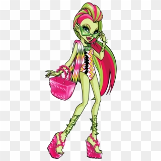 Monster High Images Venus Hd Wallpaper And Background - Monster High Beach Venus, HD Png Download
