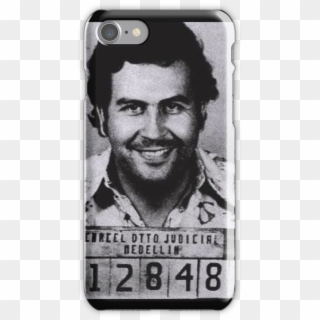 Pablo Escobar Wanted Iphone 7 Snap Case - Pablo Escobar Mug Shot, HD Png Download
