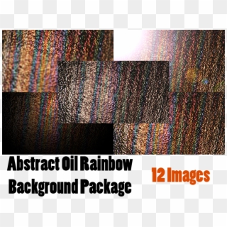 Grunge Abstract Oil Rainbow Background Package 12 Images, HD Png Download