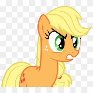 Oh They Mad Just Applejack By Drfatalc - My Little Pony Applejack Mad, HD Png Download