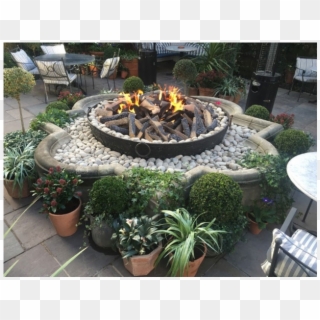 Real Flame - Ivy Chelsea Garden Fire, HD Png Download