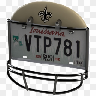 New Orleans Saints Helmet Frame - New Orleans Saints, HD Png Download