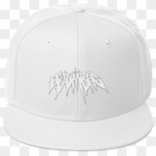 White Logo Snapback Hat - Baseball Cap, HD Png Download