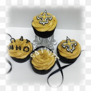 New Orleans Saints Cupcakes, HD Png Download