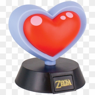 The Legend Of Zelda - Legend Of Zelda Heart Container 3d Light, HD Png Download