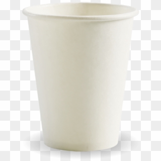Budget White 8oz Paper Coffee Cup - 8oz Single Wall White Cup, HD Png Download