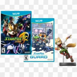 Star Fox Zero Guard Fox Amiibo Bundle - Star Fox Wii U Cover, HD Png Download