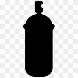 Spray Paint Can Png - Silhouette, Transparent Png