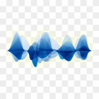 Blue Wave Transparency Png , Png Download - Illustration Sound Wave, Transparent Png