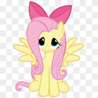 My Little Pony - My Little Pony Fluttershy Bow, HD Png Download