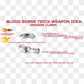 Bloodborne Trick Weapon Idea, HD Png Download