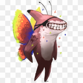 Of Course I Said A Shark With Human Teeth, Butterfly, HD Png Download