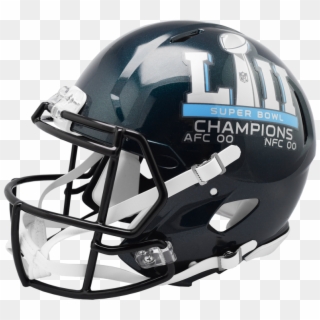 Super Bowl 52 Champions Eagles Speed Authentic Helmet, HD Png Download