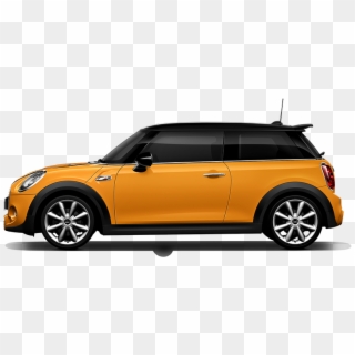 Clip Art Images - Mini Cooper With Roof Box, HD Png Download