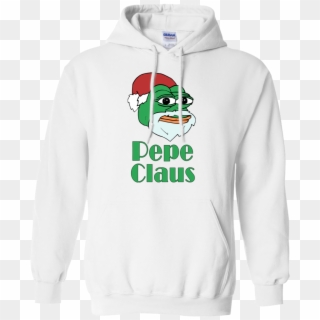 Pepe Claus Hoodie - Sweatshirt, HD Png Download