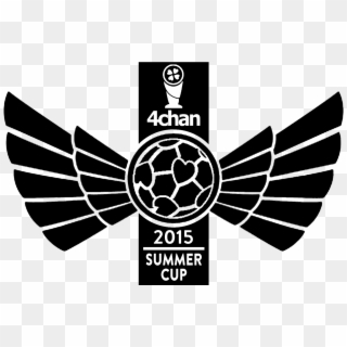 271kib, 1920x1080, Custom 4chan Summer Cup 2015 Logo - Shield With Wings, HD Png Download