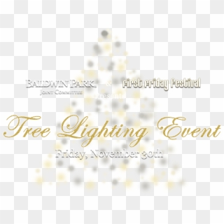 Treelighting Nobk - Christmas Tree, HD Png Download