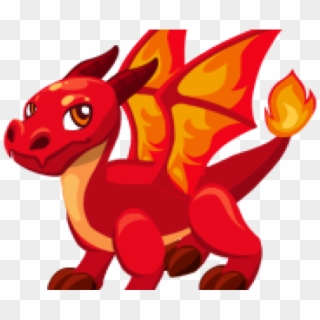 Little Dragon Clipart Fire Dragon - Dragon Story Fire Dragon, HD Png Download