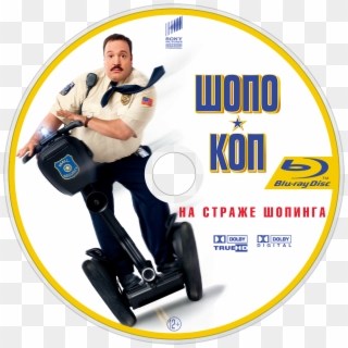 Mall Cop Bluray Disc Image - Mall Cop Movie Poster, HD Png Download