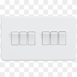 Screwless 10a 6g 2 Way Switch - Light Switch, HD Png Download