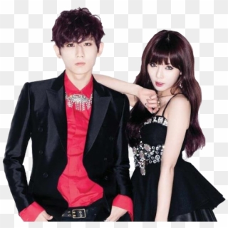 Hyunseung Jang Jang Hyunseung Kim Hyuna Kim Hyuna Trouble - Trouble Maker K Wave, HD Png Download
