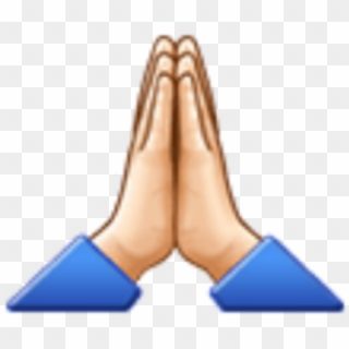 #prayer #pray #handstogether #emoji #emojicombo #emojicombos - Triangle, HD Png Download