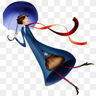 Illustrations Google Search Fantasy Inspiration Ⓒ - Mary Poppins Illustration Png, Transparent Png