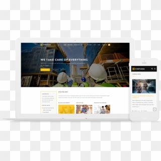 Cartana Building And Construction Wordpress Theme - Impressive Construction, HD Png Download