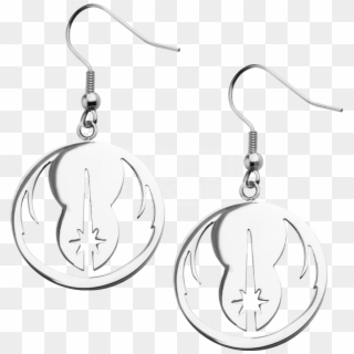 Star Wars Jedi Order Dangle Earrings , Png Download - Jedi Order Symbol, Transparent Png