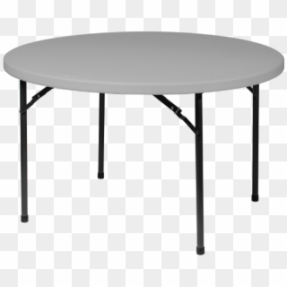Round Plastic Folding Table - Used Round Banquet Tables For Sale, HD Png Download