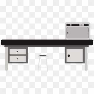 Round Neillemons Office Furniture - Science Lab Table Clip Art, HD Png Download