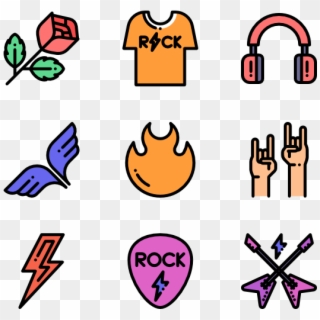 Rock & Roll - Iconos Rock, HD Png Download