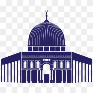 Image Freeuse Dome Of The Rock State Palestine Illustration - Merry Christmas In Palestine, HD Png Download