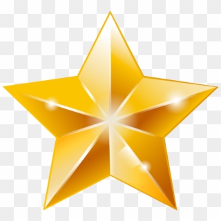 Free Png Download Golden Star Clipart Png Photo Png - Golden Star Vector Png, Transparent Png