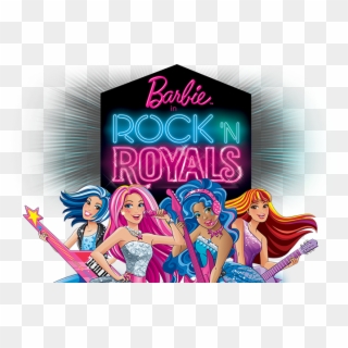 Barbie Rock Png - Barbie Rock N Royals Png, Transparent Png