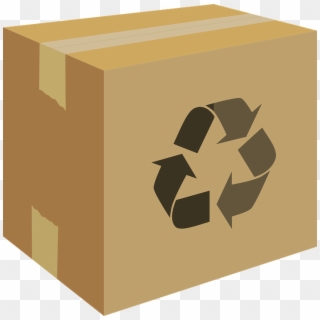 Free Shipping Clipart Package Delivery - Recycle Icon Vector White, HD Png Download